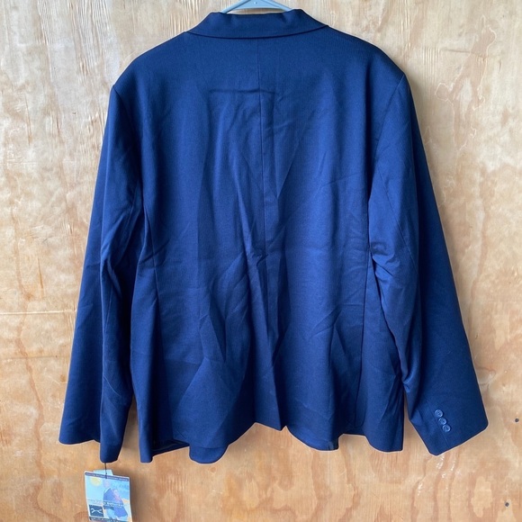 Equine Athletics Navy Stretch Athletic Horse Riding Blazer - Picture 2 of 11